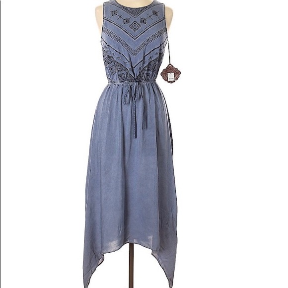 knox rose denim dress